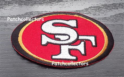 San Francisco 49ers Logo Patch Nfl Football Superbowl Usa Etsy