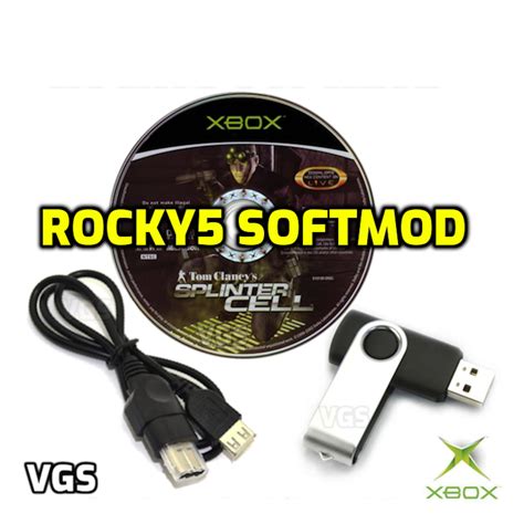 Original Xbox Softmod Kit Usb Female Cable Adapter Memory Card Etsy