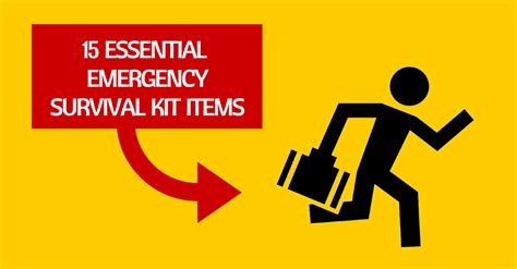 Buy the best and latest survival kit on banggood.com offer the quality survival kit on sale with worldwide free shipping. 15 Essential Emergency Survival Kit Items - Emergency Food NZ