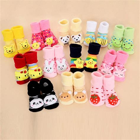 Baby Anti Slip Newborn Cotton Lovely Cute Shoes Animal Cartoon Baby