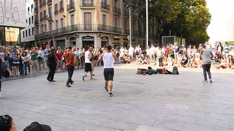 Barcelona Amazing Street Dance Youtube