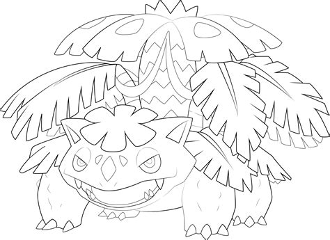 Open full size 28 Collection Of Pokemon Mega Venusaur Drawing