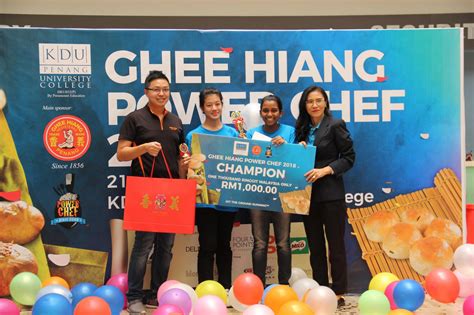 Established in 1983, and a pioneer in malaysian private education. Ghee Hiang Power Chef 2018 - Welcome to UOW Malaysia KDU