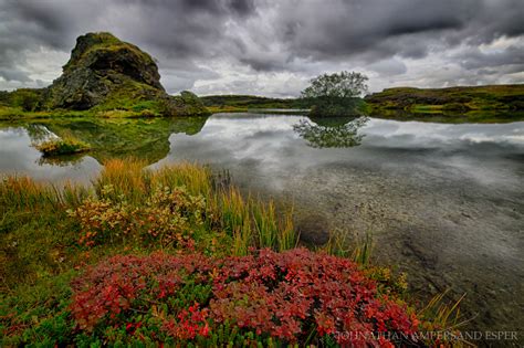 Photographer Captures An Autumn Scene In The Myvatn Region Iceland
