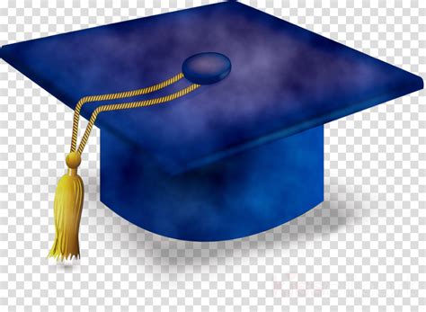Transparent Background Blue Graduation Cap Png