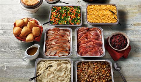 Boston market is offering complete thanksgiving dinners for 4 to 12 people. Boston Market Now Offering Thanksgiving Heat & Serve Meals ...