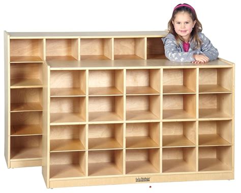 The Office Leader Astor Open Shelf Wood Storage Lockers