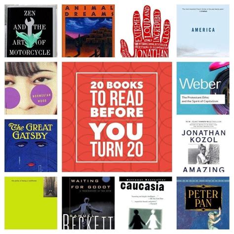 20 Books To Read Before You Turn 20 With Images Books To Read What