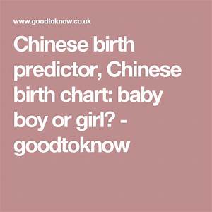 This Ancient Chinese Birth Chart Claims To Predict Your Baby 39 S Gender