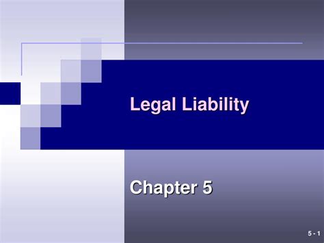 Ppt Legal Liability Powerpoint Presentation Free Download Id5826506