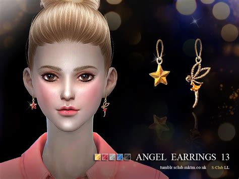 The Sims Resource S Club Ll Ts4 Earring 13f