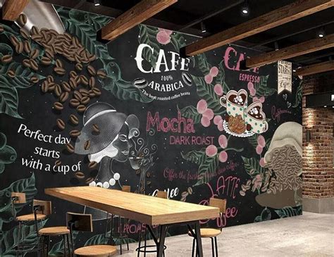 The best selection of royalty free coffee shop wallpaper vector art, graphics and stock illustrations. Retro Style Design for Coffee Shop Business Wallpaper Cafe ...