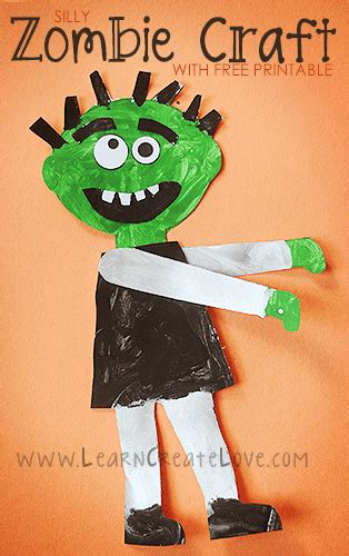 Spooky Zombie Crafts For Kids