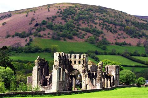 Llanthony Priory Overlooked By The Guidebooks In Favour Of Tintern