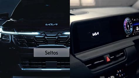 Kia Releases Teaser Of Seltos Facelift Suvs Interior Revealed Check