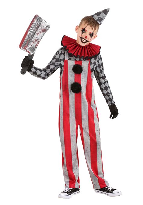 Wicked Circus Clown Boys Costume