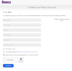 Roku account without credit card. How to open a Roku account and register your Roku without ...