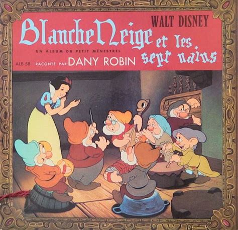 Blanche Neige Et Les Sept Nains 1962 Livre Disque Relié Vinyl Discogs