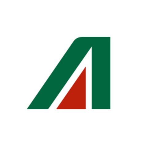 Alitalia Logo Real Company Alphabet Letter A Logo