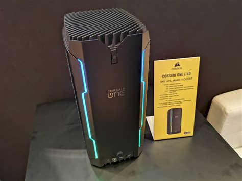 Corsair One Gaming Pcs Lock Intel 9th Gen Core I9s And Nvidia 2080s In
