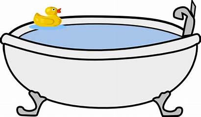 Bath Tub Clip Clipart Duck Rubber Baths