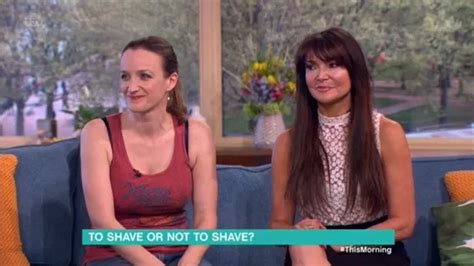 Woman Who Hasn T Shaved For Five Years Divides This Morning Viewers