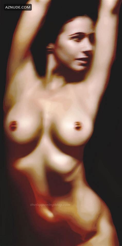 Emmanuelle Chriqui Nude For Randall Slavin S Achromatic Exhibition AZNude