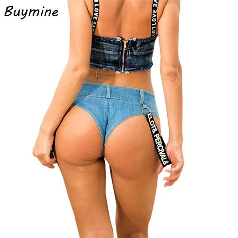 Aliexpress Com Buy Sexy Mini Shorts Jeans For Women Blue Denim