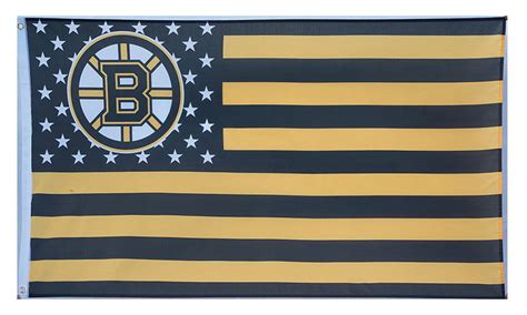 Nhl Boston Bruins Flag 3x5 Banner 100 Polyester Flagsshop