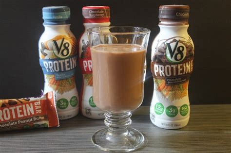 V8 Protein Bars And Shakes Packed Full Of The Good Stuff