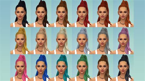Mod The Sims Grande Maxis Match Hair