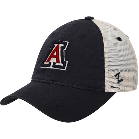 Zephyr Arizona Wildcats Navy University Trucker Adjustable Snapback Hat