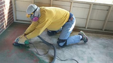 Remove Paint Concrete Slab