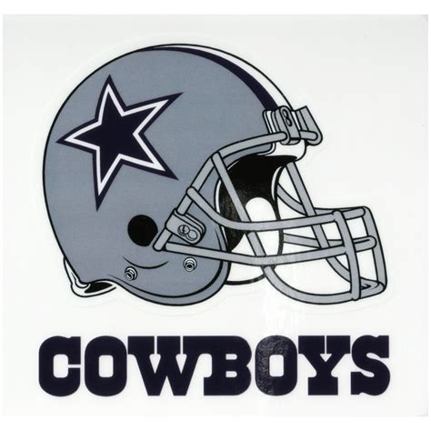 Nfl Dallas Cowboys Reusable Small Static Cling Decal