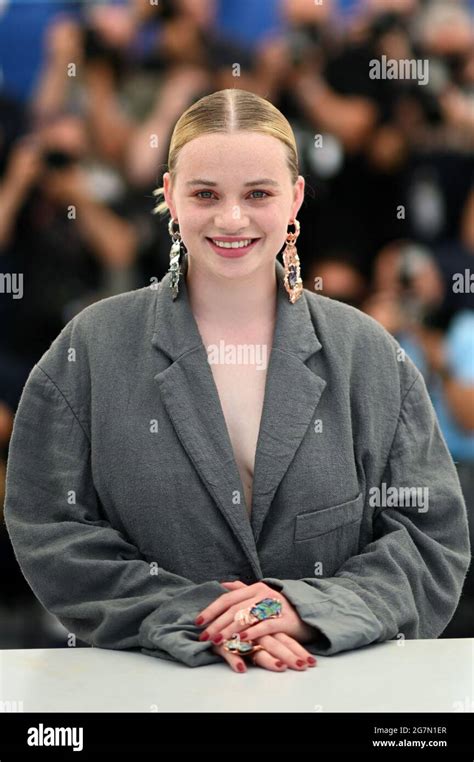 Luna Wedler Attending The Story Of My Wife Photocall As Part Of The