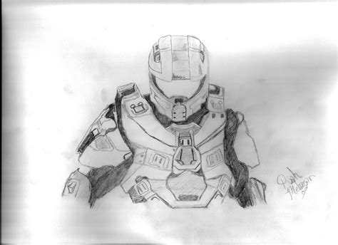things i dreww character art master chief