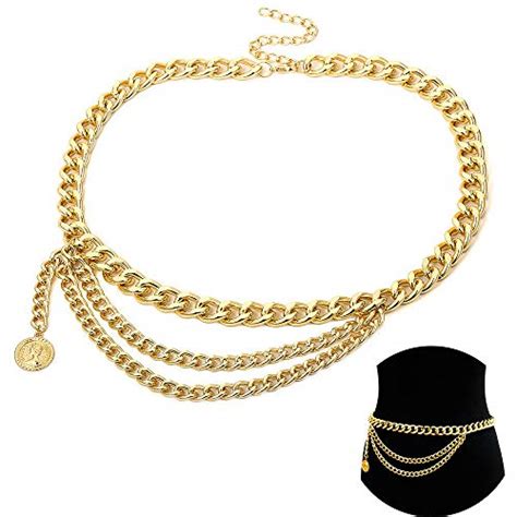 Best Gold Chain Waist Belt To Up Your Style Game