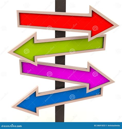 Different Directions Stock Photos Image 24691833