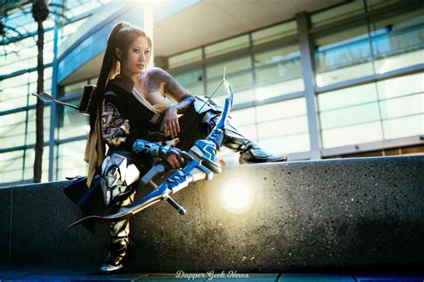 Hanzo From Overwatch Cosplay During Blizzcon 2016 Gaming Post