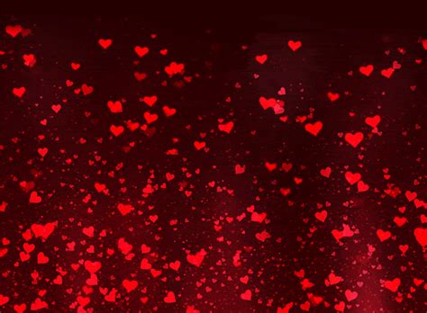 Animated Flying Hearts Email Backgrounds Id 23228