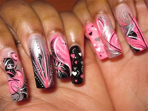 9 Freehand Nail Art Designs Pictures Juli History