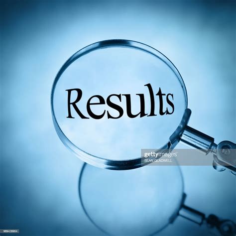 Results High-Res Stock Photo - Getty Images