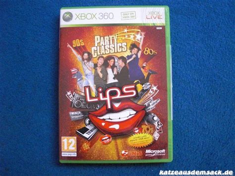 Test Lips Party Classics Für Xbox 360 Katzeausdemsackde