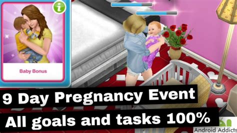 The Sims Freeplay A Bumpy Ride 9 Day Pregnancy Event And Support Tasks