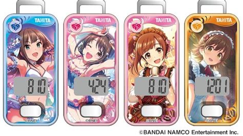 There Will Be 190 Idolmaster Cinderella Girls Pedometer Models