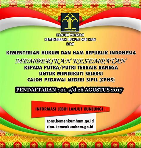 Mahkamah agung ri membuka kesempatan kepada warga negara indonesia pria dan wanita yang. Informasi Cpns Kemenkumham Aceh 2019 : Tes SKB CPNS ...