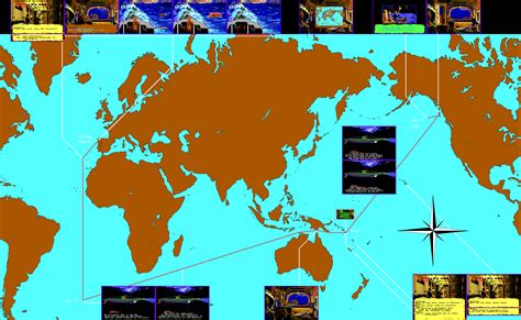 Atlas Game World Map