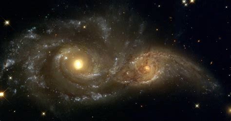 Galaxy Collision 4k Ultra Hd Wallpaper Spiral Galaxy Galaxy Ngc