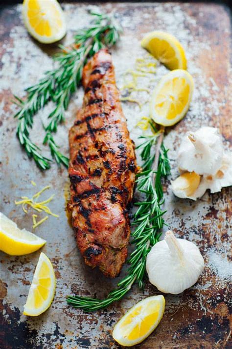This is one holiday meal that most certainly will impress. easy lemon garlic pork tenderloin - Healthy Seasonal Recipes