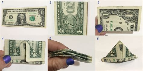 Dollar Origami Projects For Kids And Adults Folding Money